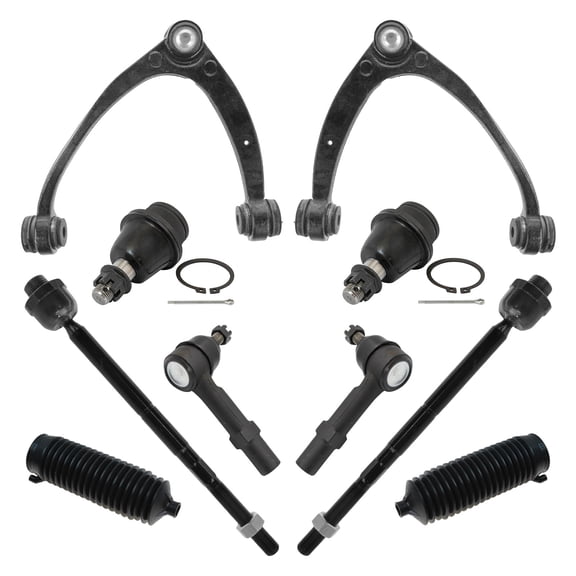 TRQ Control Arms Tie Rods Kit Fits Escalade Avalanche Silverado Tahoe Sierra PSA44052 Fits select: 2008 CHEVROLET SILVERADO, 2011 CHEVROLET SILVERADO K1500 LT