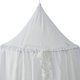 thumbnail image 3 of Dosel de gasa para cama, habitación infantil, protección contra insectos, mosquitera decorativa transpirable, color blanco, 240 x 60 x 400 cm de circunferencia inferior, 3 of 6
