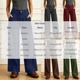 thumbnail image 3 of JGGSPWM Women's High Waisted Wide Leg Jeans Stretchy Baggy Denim Pants Solid Color Casual Loose Fit Trousers with Pockets Blue XXL, 3 of 8