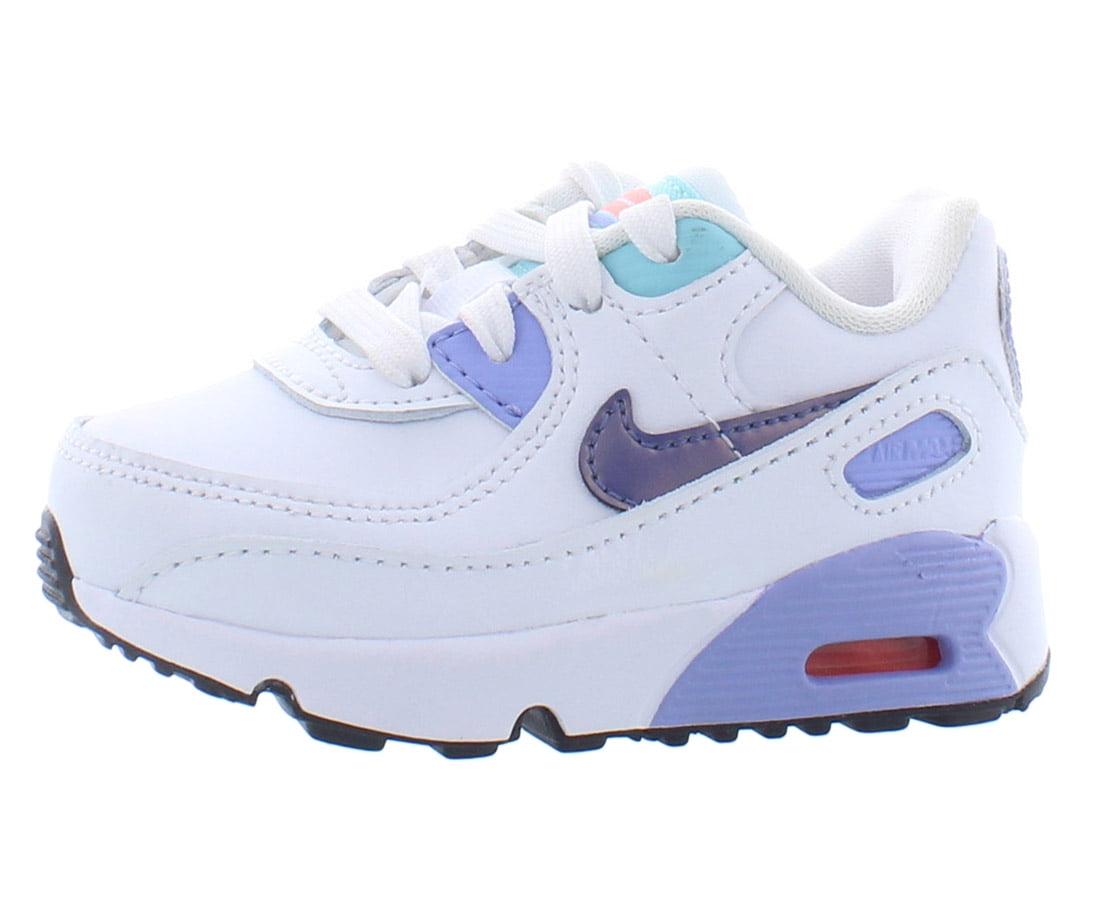 Unforgettable Orator cable Nike Air Max 90 Ltr Se 2 Baby Girls Shoes Size 4, Color:  White/Lavender/Teal - Walmart.com