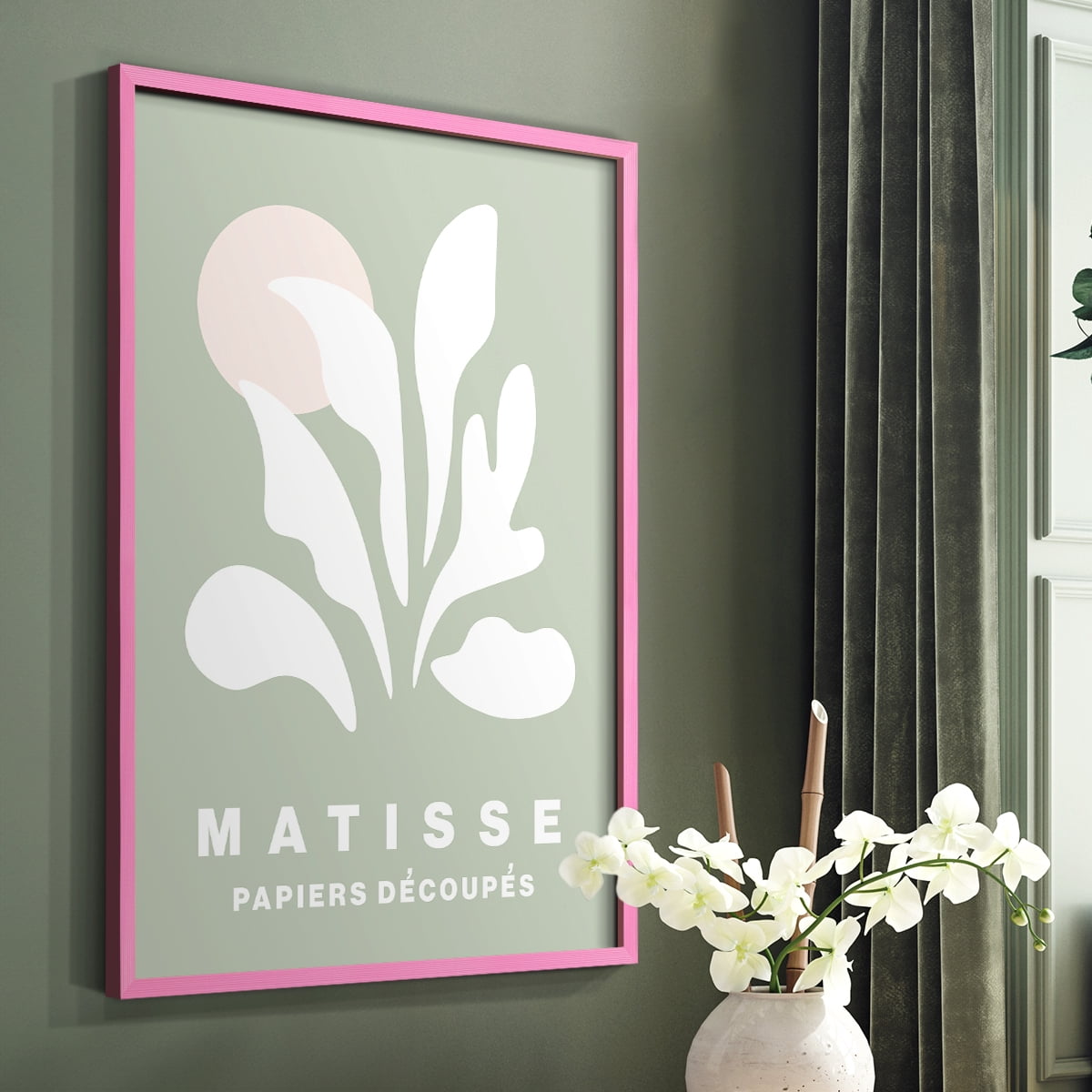 Matisse CCLXVIII in Solid Wood 8 x 10 Framed Print