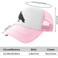 thumbnail image 4 of Pigeon Silhouette Hat Animal Mesh Cap for Men Women, Animal Adjustable Trucker Hat Baseball Cap, 4 of 9