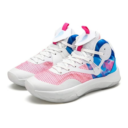 

Men s Basketball Shoes Shock-absorbing Non-Slip Wear-Resistant Athletic Sneakers For Adult Youth Student Training