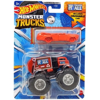 Hot wheels Crash Legends Monster Trucks Will Trash It All Die-Cast