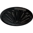 thumbnail image 3 of Ekena Millwork 25 1/2"OD x 5 1/2"P Brontes Ceiling Medallion (Fits Canopies up to 3 5/8"), Hand-Painted Black Pearl, 3 of 6