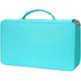thumbnail image 1 of GHSDFBB Deluxe PU Leather Pencil Case with Zipper Closure, Green, 1 Count, 1 of 7