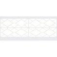 thumbnail image 6 of Ekena Millwork 40"H x 94 1/2"W Hudson PVC Wainscot Paneling Kit, 6 of 13