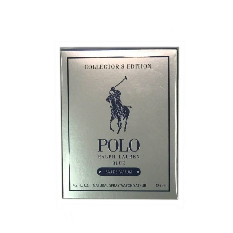 Ralph Lauren POLO BLUE Collector s Edition Men Eau De Parfum Spray 4.2 oz