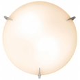 thumbnail image 1 of Access Lighting 20662-BS-OPL Zenon 3 Light Flush Mount - Brushed Steel, 1 of 3