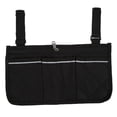 thumbnail image 2 of Bolsa De Almacenamiento Lateral Jadeshay Para Silla De Ruedas Color Negro, 2 of 14