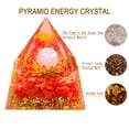 thumbnail image 3 of Orgone Pyramid for Positive Energy, Healing Pyramids for Reduce Stress Reiki Healing Meditation Attracts Lucky and Success, 3 of 7
