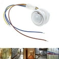 thumbnail image 1 of 1pc LED Sensor Switch Adjustable PIR Detector Infrared Motion Sensor Switch AC110-240V Power Tools Switch Sensor Spare Parts, 1 of 12