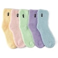 thumbnail image 1 of Chaussettes Douillettes et Moelleuses pour Femmes Chaussettes Duveteuses Chaussettes Peluche 5,6,7,8 Paires, 1 of 5