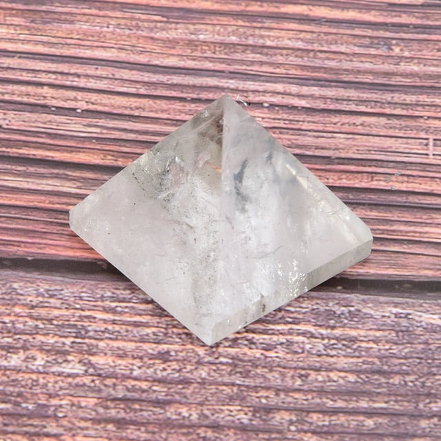 Pyramid Natural, Energy Healing Tower Home Decoration Ornament Natural Quartz Pyramid