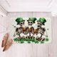 thumbnail image 2 of Alfombras de Puerta Al Aire Libre St. Patrick'S Clover Mat Entrada Del Porche Que Lleva Alfombras de Puerta Originales Y Sucias, 2 of 6