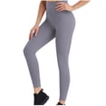 thumbnail image 4 of ABATAB Women's Yoga Legging Pants Slimmer Tight Workout Leggings Butt Lifting Elastic Waisted Exercise Gym Leggings, 4 of 7