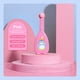 thumbnail image 2 of Cepillo de dientes de silicona suave en forma de U de mano para niños enteros Boquilla Dientes de doble cara Limpieza infantil amplia Suministros de viaje Rosa seitruly HA009126-01, 2 of 6