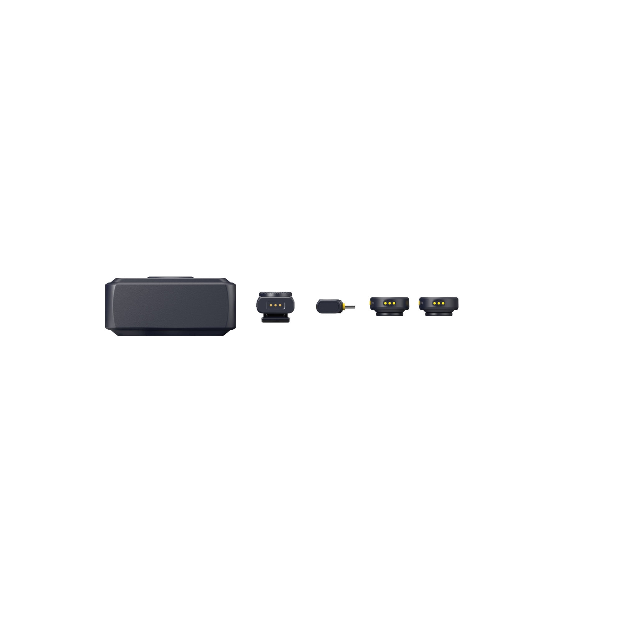 Hollyland LARK M2 2-Person Wireless Mini Combo Microphone System with 48kHz/24bit Hi-Fi Sound Noise Cancellation Lightweight and Long Battery Life