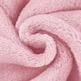 thumbnail image 5 of mgoYE Baby Newborn Baby Bear Outfit With Fold-Over Mittens Footies Thin Fleece Romper Hooded Jumpsuit Winter Coat Girls Boys(Pink,9-12 Months), 5 of 9