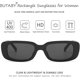 thumbnail image 4 of Gafas de sol rectangulares para mujer, estilo retro, gafas de conducción de los años 90, estilo vintage, marco cuadrado estrecho, protección UV400, 4 of 5