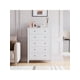 thumbnail image 4 of |3582|moderno almacenamiento solution: 5-cajón de altura cómoda con deep cajones & nickel round handles - perfect para dormitorio, sala de estar & hallway|, 4 of 8