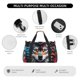 thumbnail image 4 of Disketp Tie-Dye Wolf Head Bolsa de Viaje Tipo Duffle, Bolso de Mano para Fin de Semana para Mujer, Bolsa de Gimnasio Ligera para Hombre, Esencial para Viajes, 4 of 7