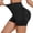 Black, variant on jiaxiM Athletic Shorts for Women High Waisted Elastic Seamless Workout Biker Shorts, Tummy Control, Squat Proof for Yoga, Running & Sport