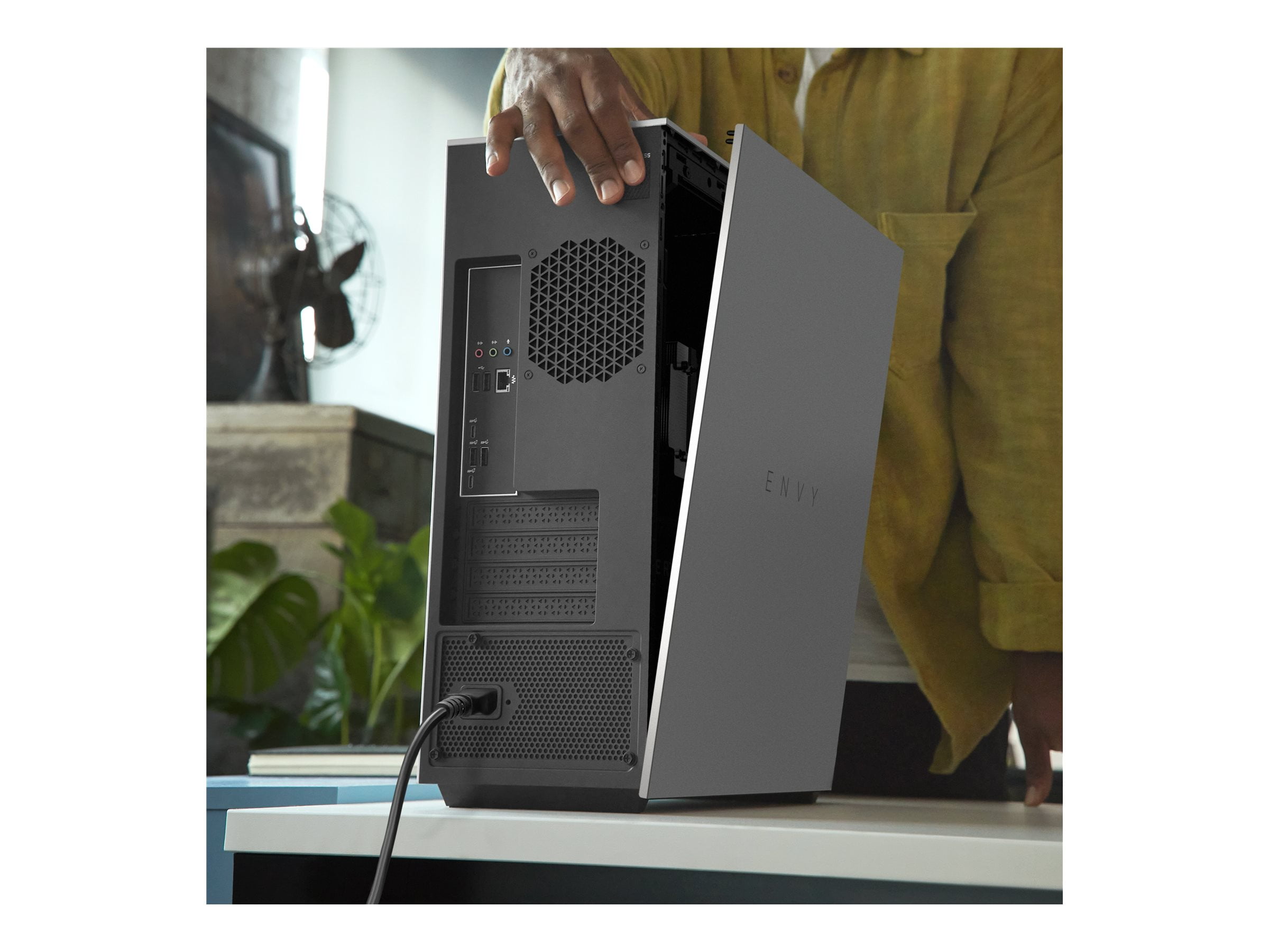 【Miya】hp ENVY Desktop PC TE02-1097jp HP Envy Desktop TE02-1097 jp のレビュー、GTX4070 Ti を搭載