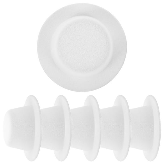 MLINS  6 Pcs Christmas Doll Crafts Hat Miniature Hats for Dolls White