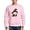 Pink, variant on CafePress - Axolotl Wizard Fantasy Pet - Crew Neck Sweatshirt