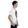 thumbnail image 5 of Spaceman T-Shirt for Men Cotton 100% Summer Tops Women Fashion Casual Short Sleeves Round Collar Short-Sleeve Couple Top Tees, 5 of 6