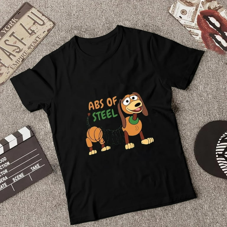 ABS Of Steel Slinky Dog Shirt Toy Story Funny Shirt Great Disney Gift Ideas Men Women Toy Story Slinky Dog Shirt Funny Disney Shirt The unisex