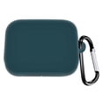 thumbnail image 2 of Earphone Cover Soft Silicone Wireless Bluetooth-compatible Headset Protective Case with Carabiner for  Buds Pro, 2 of 8
