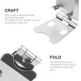 thumbnail image 3 of 1Pc Aluminium Alloy Mini Cellphone Stand Portable Folding Tablet Rack Holder, 3 of 9