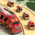 thumbnail image 6 of RUVINCE 5-in-1 Toddler Construction Truck Toys Set with Carrier & Vehicles, 6 of 6
