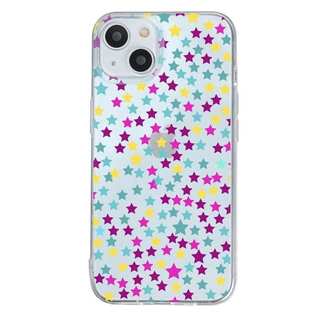Funda Antigolpes InstaCase para iPhone 13 Mini estrellas de colores Uso rudo