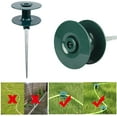 thumbnail image 1 of Paquete de 2 guías para manguera de jardín, zinc resistente a la corrosión con estaca de metal verde oscuro para riego, guías para manguera de agua, guía de estaca de zinc LingWen 8390615569149, 1 of 1