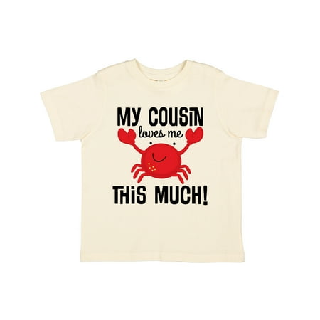 

Inktastic My Cousin Loves Me Boys Gift Toddler Boy or Toddler Girl T-Shirt