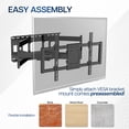 thumbnail image 2 of VIVO Heavy Duty Full Motion 43" to 85" TV Wall Mount with Long Extension Arm, 2 of 8