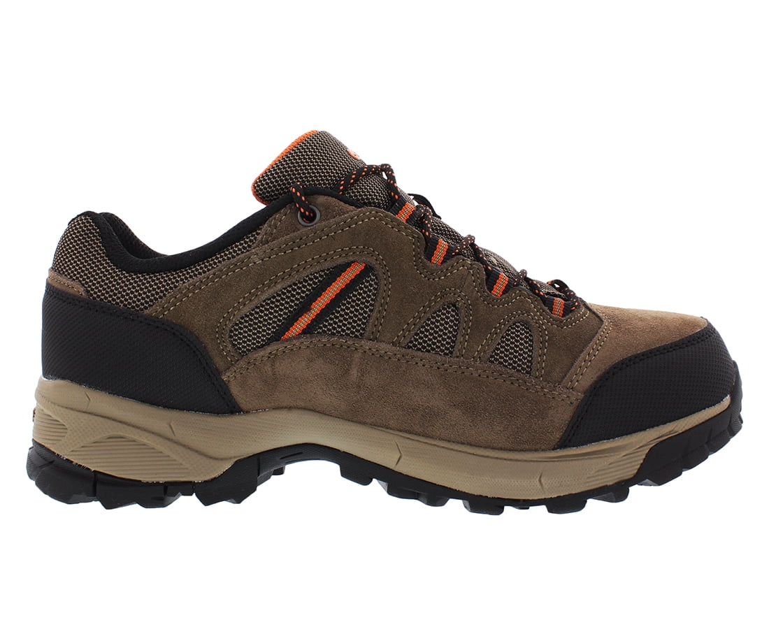 Hi-Tec Men's Ridge Low Waterproof I Brown Ankle-High Leather Hiking Shoes