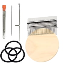 Patchmaker 2.0 Kit, Darning Looms Quickly Mini Mending Convenient Darning-Loom for Mending Jeans Socks Clothes Looms Machine Makes Beautiful Stitching DIY Weaving Arts