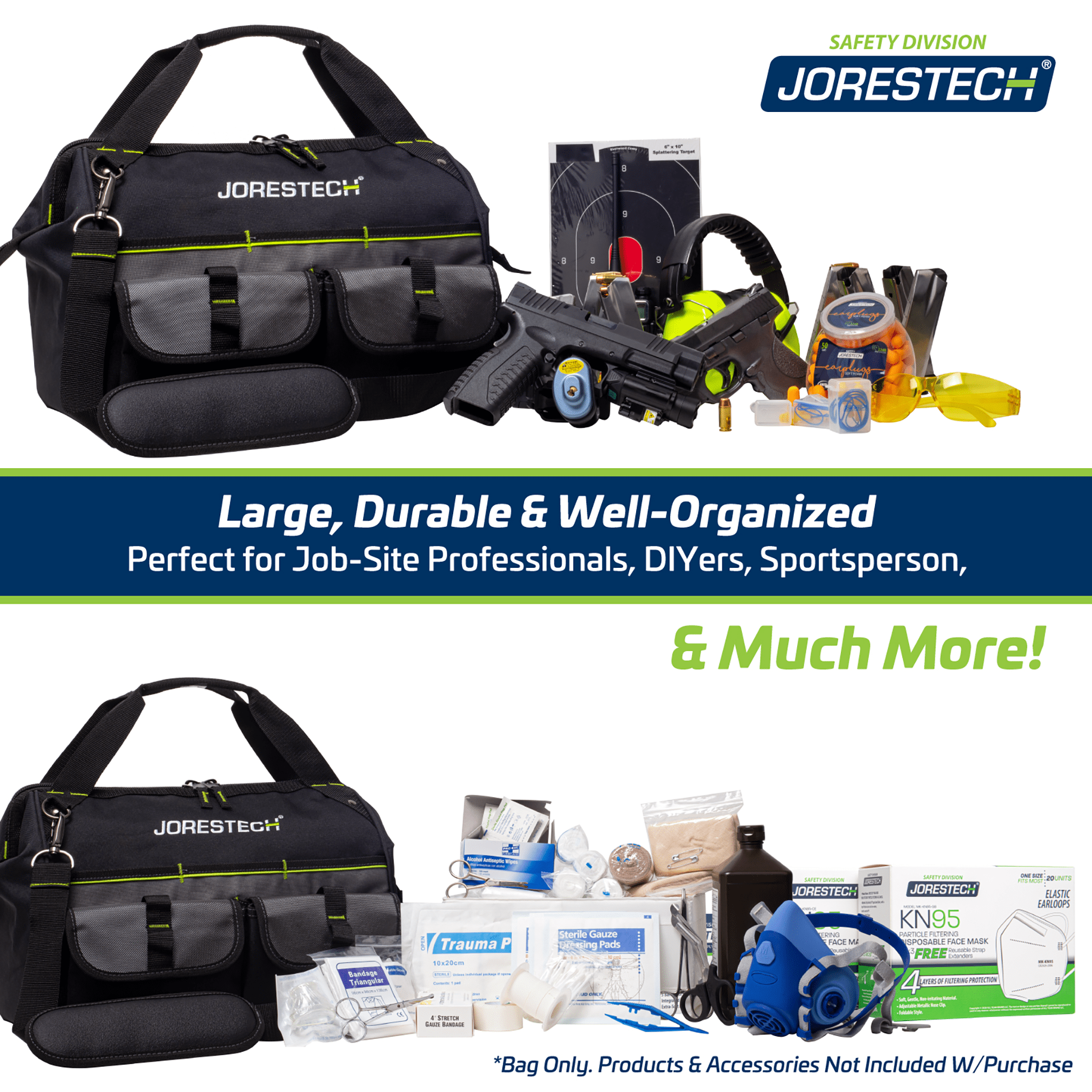 JORESTECH Multipurpose Tool Organizer Bag 30L