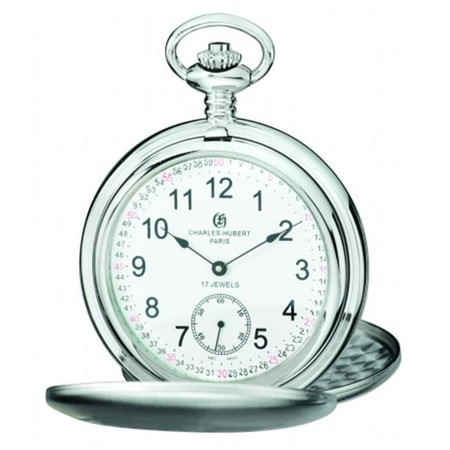 Charles-Hubert Paris Men's 3908-WRR Classic Collection Pocket Watch