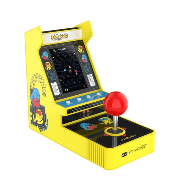 Arcade1UP Super Pac-Man, 4 Games in 1 Retro Machine: Single Player