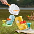 thumbnail image 2 of Flying Disc Launcher Toys for Kids,Outdoor Toys with 8 Discs and 2 Net Pockets,Kids Jump Sport Games for Ages 3-12, 2 of 7