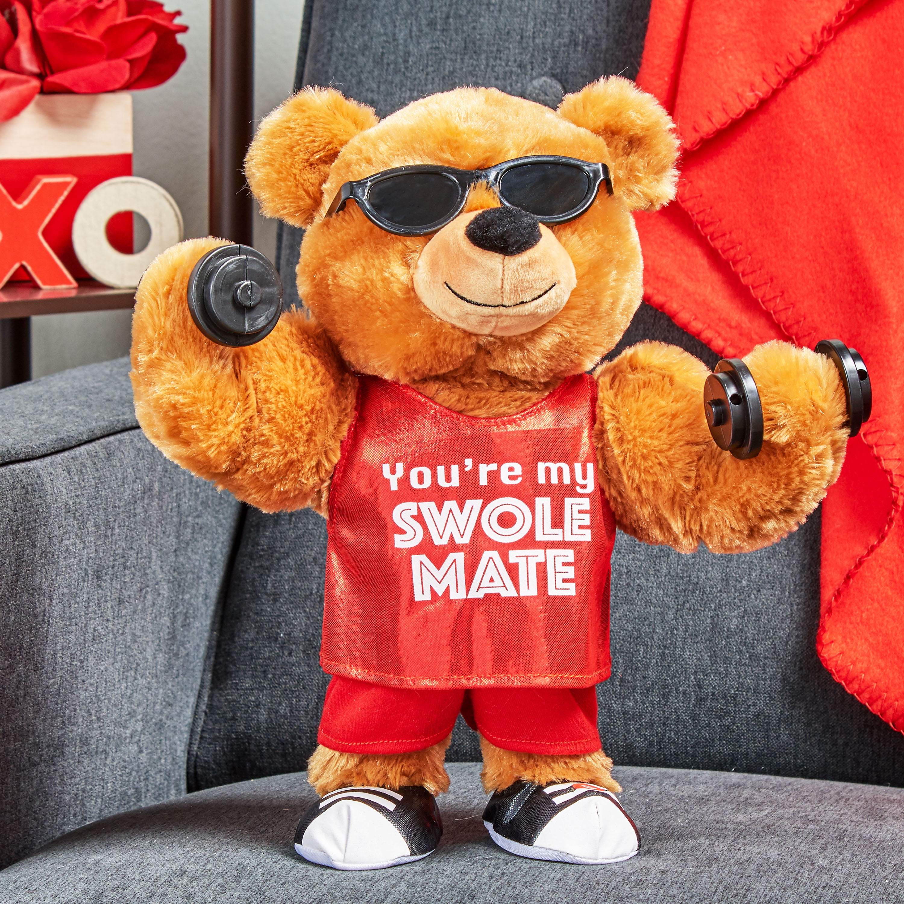 swole bear plush