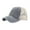 Grey, variant on Women Distressed Baseball Cap Mens Mesh Back Sport Hat Versatile Washed Dad Hat with Ponytail Hole