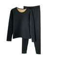 thumbnail image 2 of Roncen Women Thermal Underwear Set, Long Johns Base Layer Top & Bottom, Women Soft Pajama Set for Cold Weather, 2 of 6