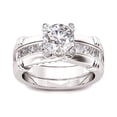 thumbnail image 3 of HOARBOEG 2 In 1 Creative Combination Ring Set With Zircon And Versatile Fashion Ring, 3 of 5