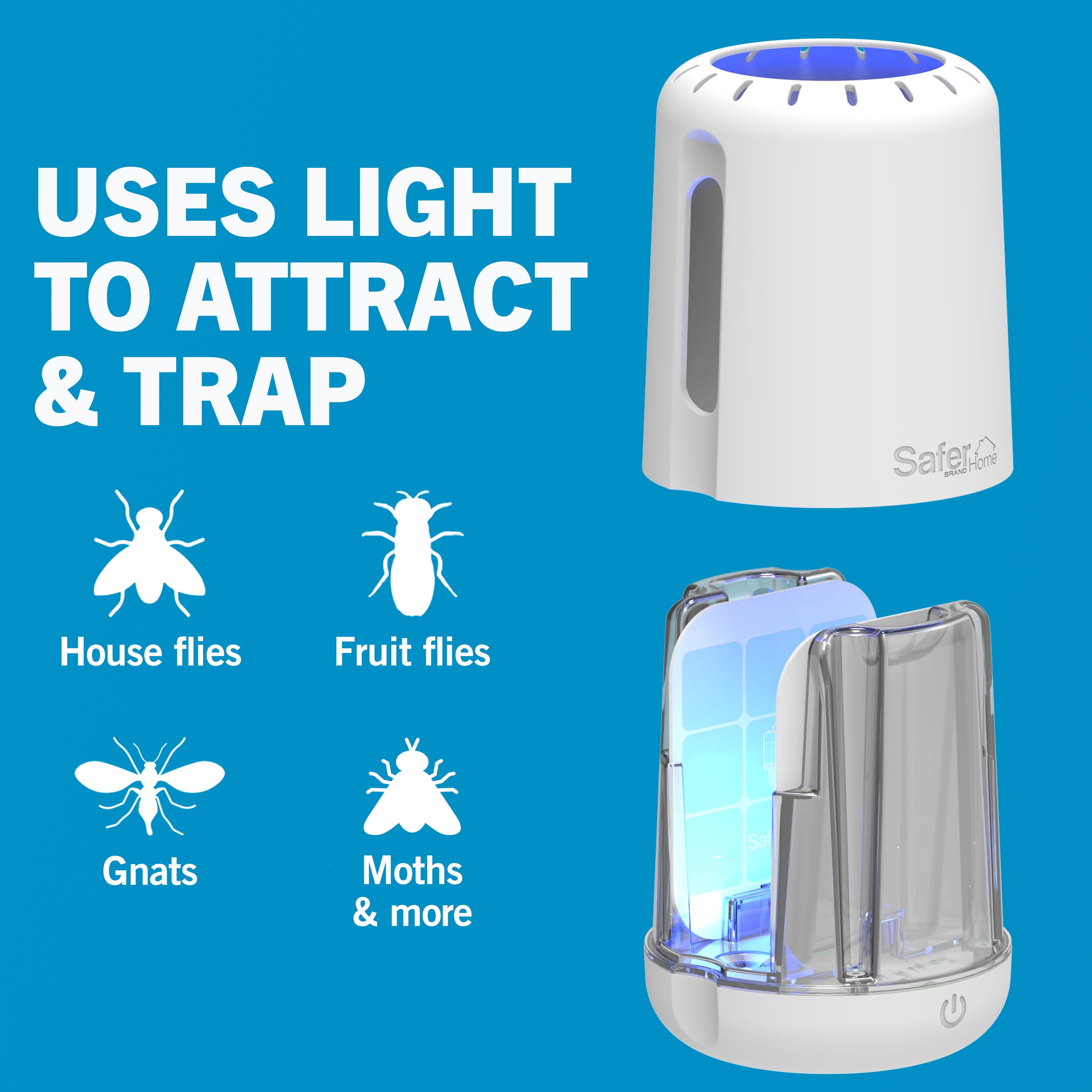 Safer Home Catch 360° Cordless Flying Insect Trap
